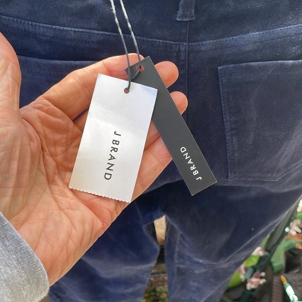 J Brand Leather Skinny Pants #6 - Picture 8 of 11